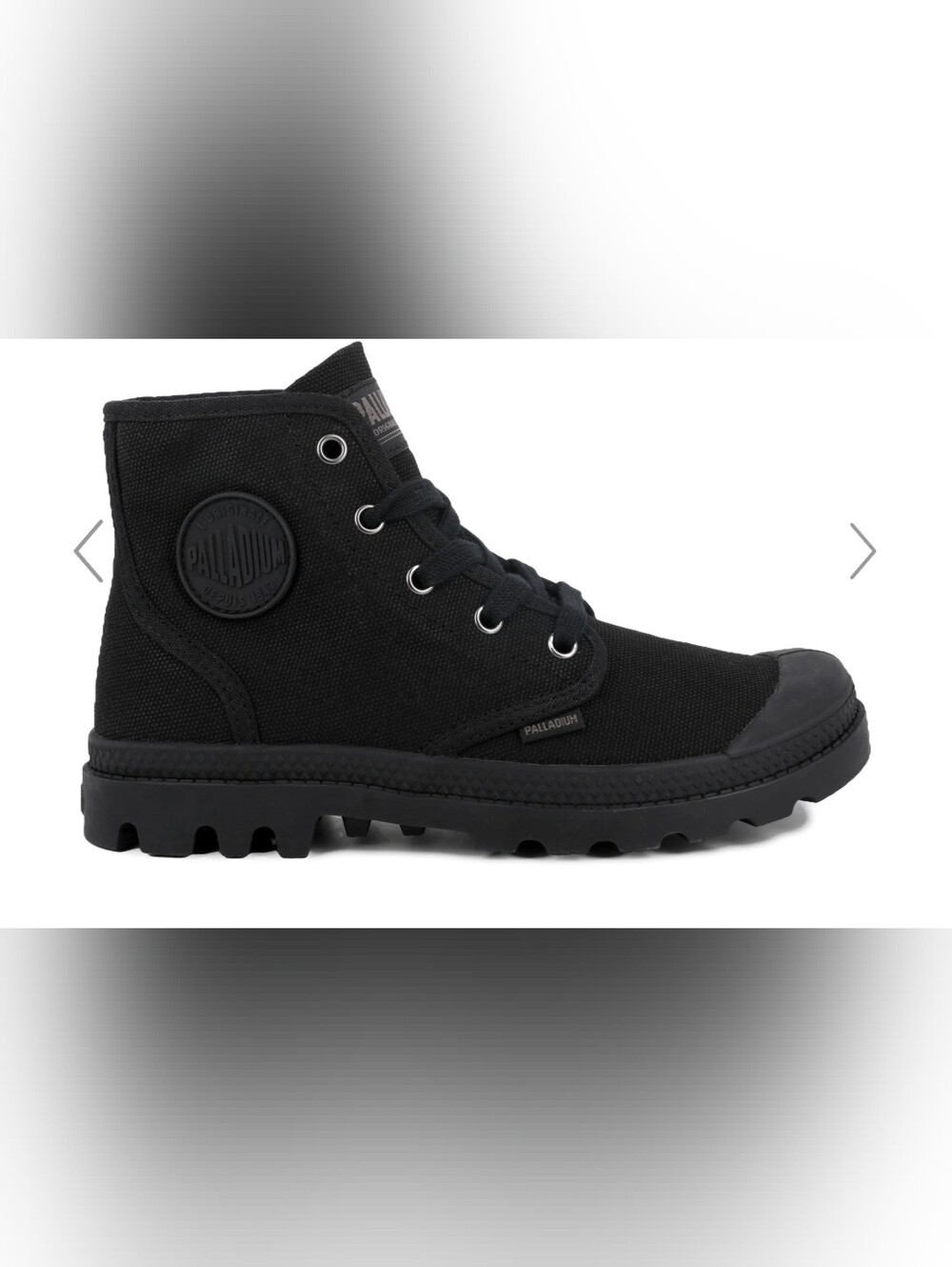 Palladium Pampa Canvas Boots Size 9.5 (Women) 8 (Men)